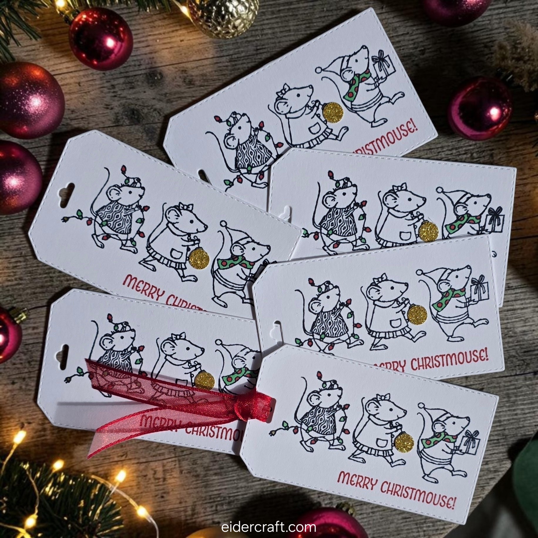 Make it Monday: Christmas Tags! -